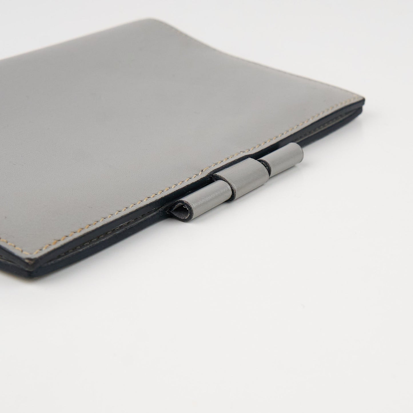 Hermes| Journal Case Passport Cover Gris Perle 1998