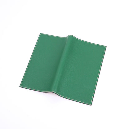 Hermes Journal Case Passport Cover in Epsom Gold/Bambou 2002,outside