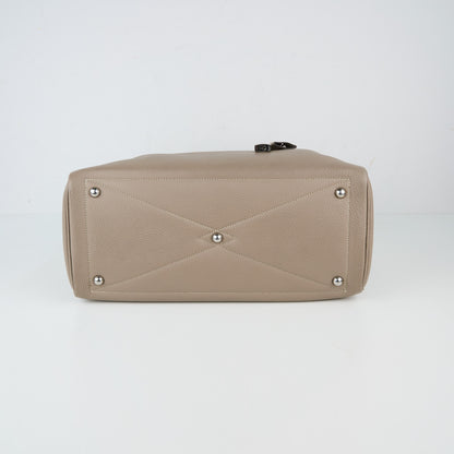 Hermes| Victoria Ⅱ 35 Gris Tourterelle Taurillon Clemence 2015