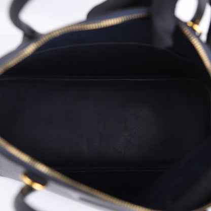 Hermes Bolide 31 in Chevre Bleu Indigo 2000,inside