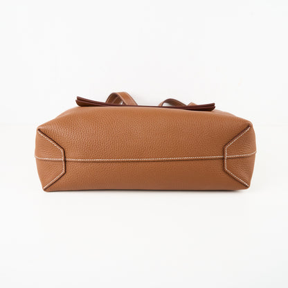 Hermes｜Cabasellier  Tote bag  Gold Taurillon Clemence 2022