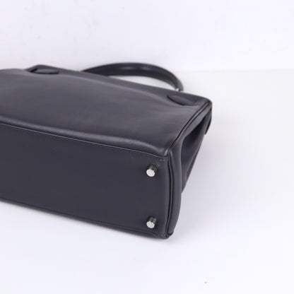 Hermes｜Kelly 28 Handbag Swift  Graphite 2007