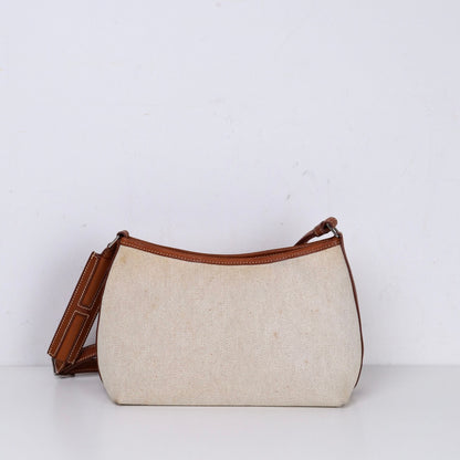 Hermes｜ Berlingot Shoulder Bag Barenia/Toile 2001