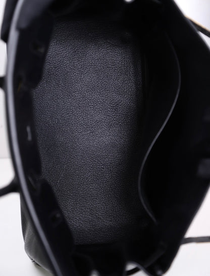 Hermes| Birkin 35 Handbag  Black Coromandel Cherve 2001