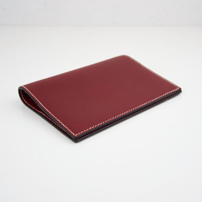 Hermes| Journal Case Passport Cover Chamonix Rouge H 2003