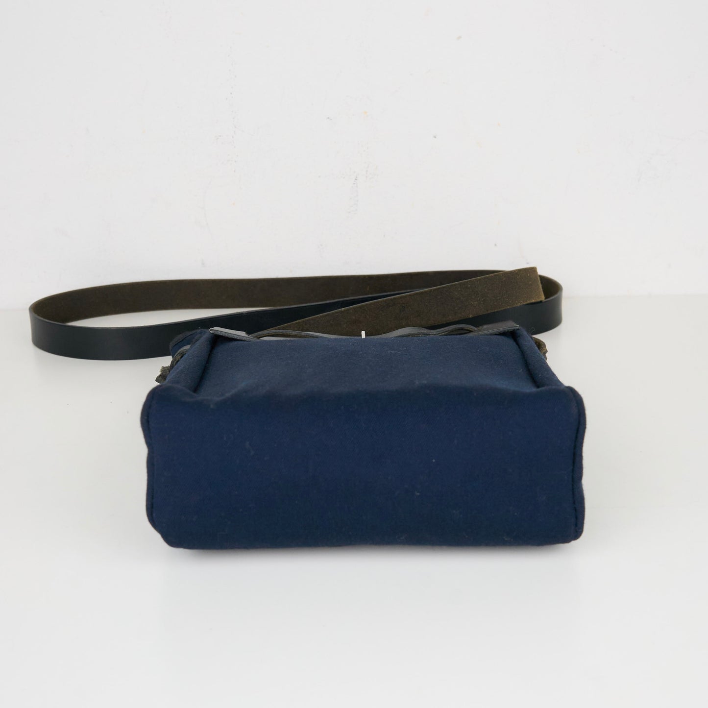 Hermes｜  Mini  Herbag Shoulder Bag Navy Black 2004