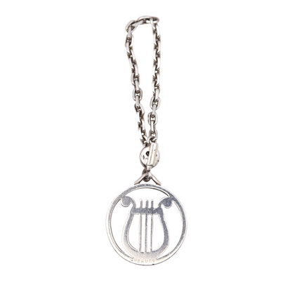 Hermes | S925 Silver Chain Harp Bag Charm