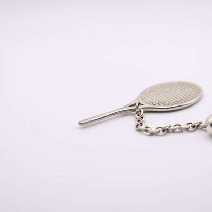 Tiffany&Co.| S925 Silver Keyring Charm tennis