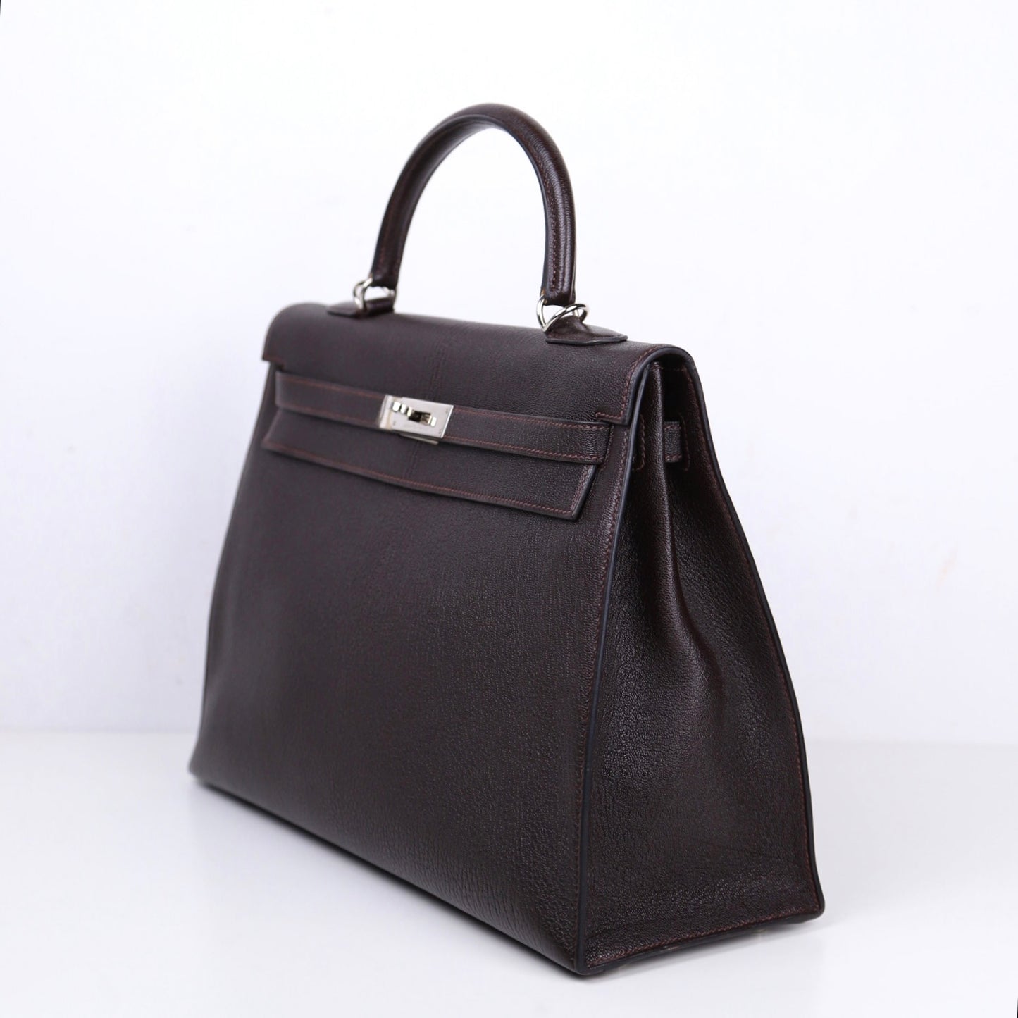 Hermes｜ Kelly 35 Handbag  Chever Ebene 2003