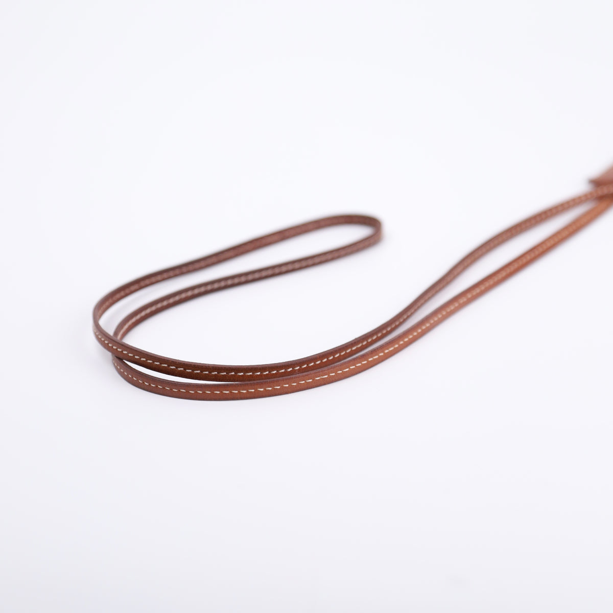 Hermes Barenia Clochette Keyholder Necklace Fauve,strap 
