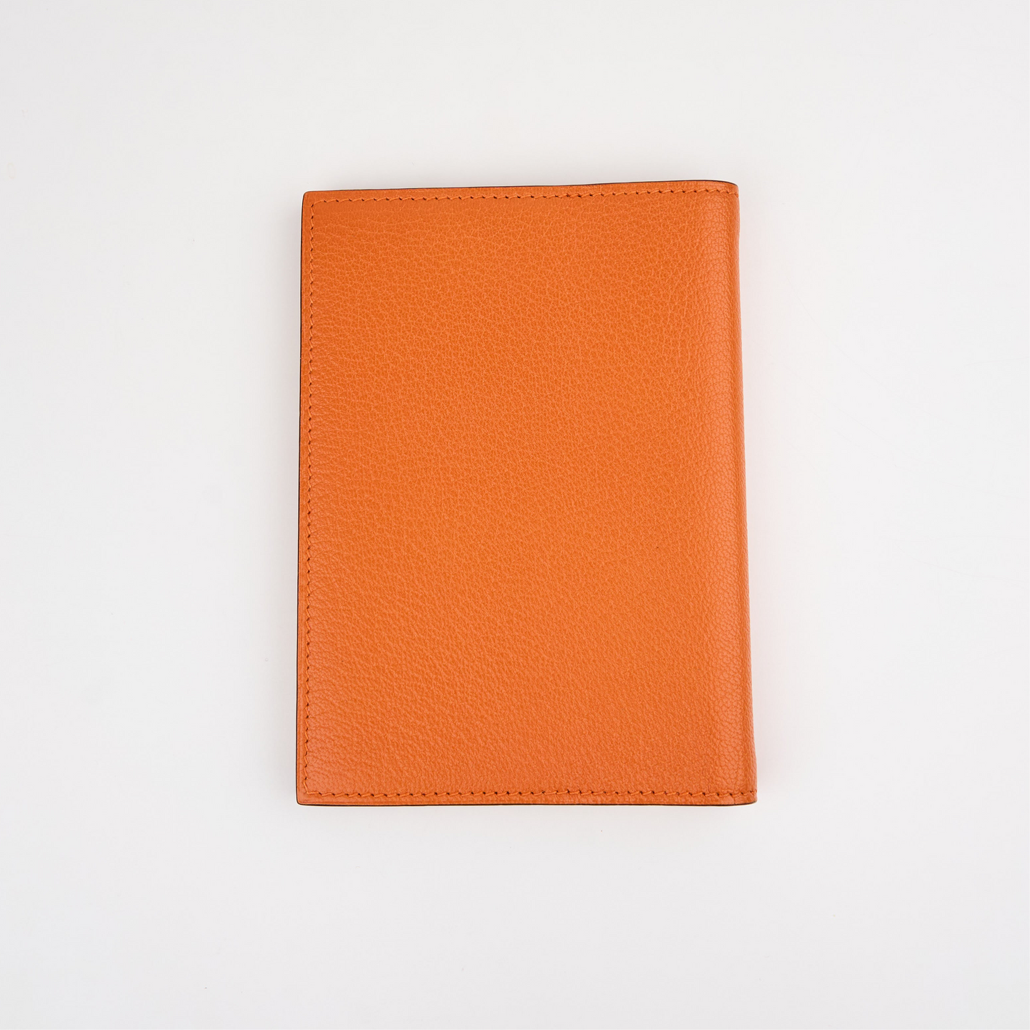 Hermes| Journal Case Passport Cover Orange Cherve 2006