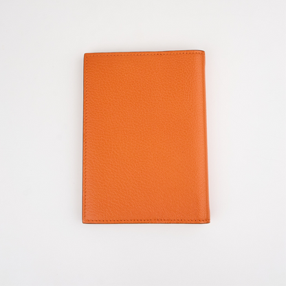Hermes| Journal Case Passport Cover Orange Cherve 2006