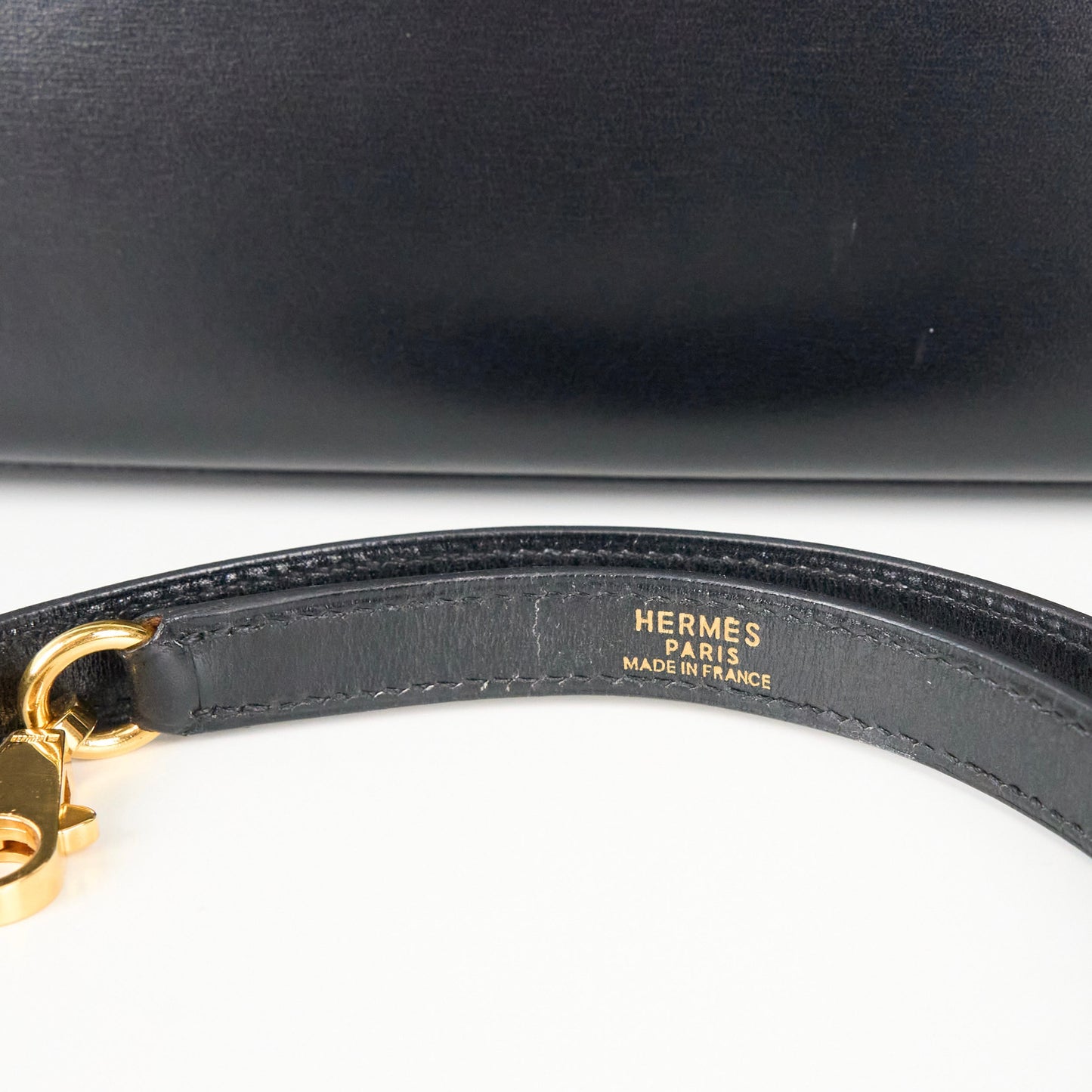 Hermes｜ Kelly32 Handbag  Box Calf  Black 2002