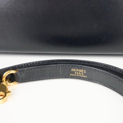 Hermes｜ Kelly32 Handbag  Box Calf  Black 2002