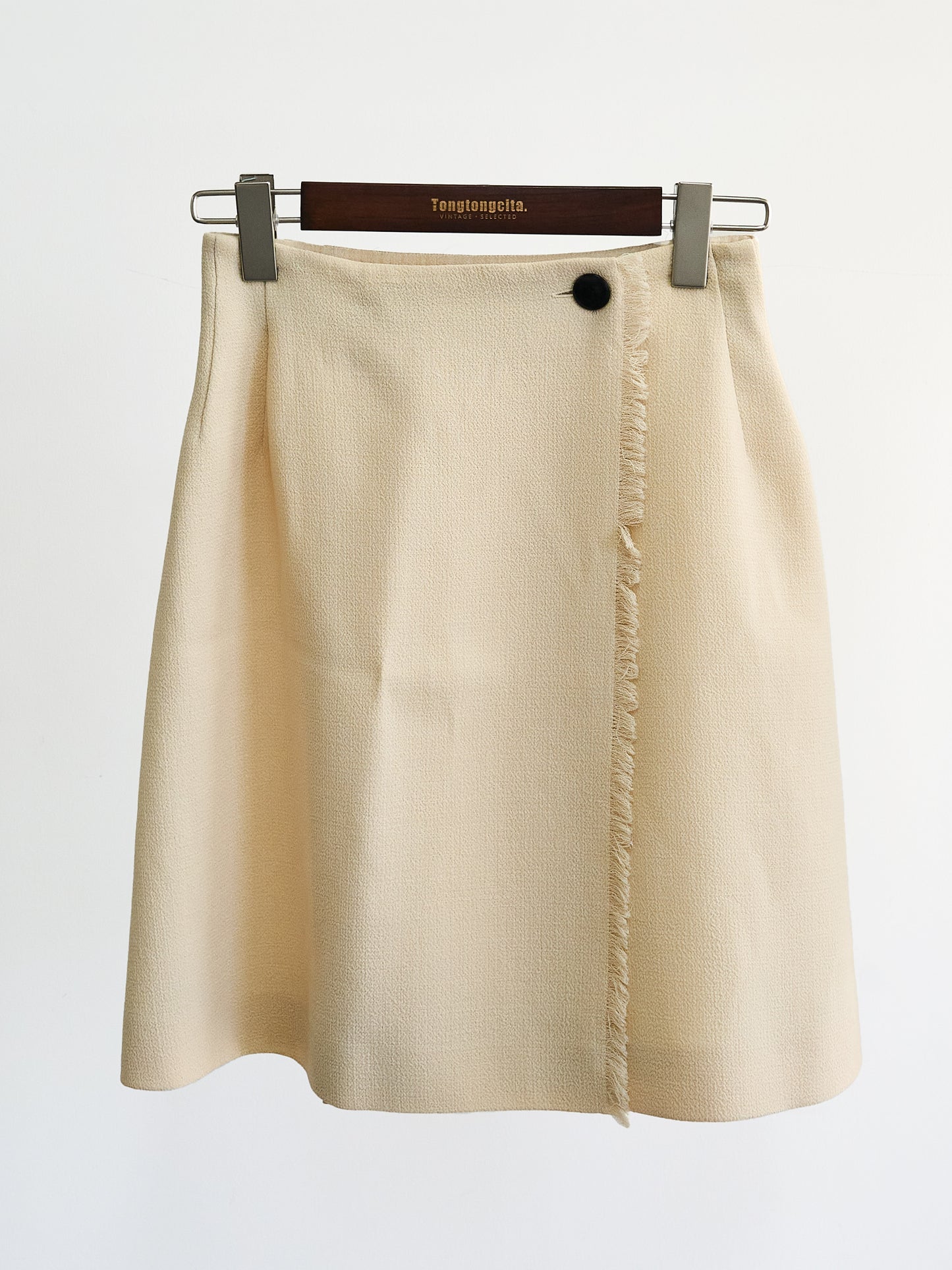 Loewe| beige Blazer&Skirt Setup