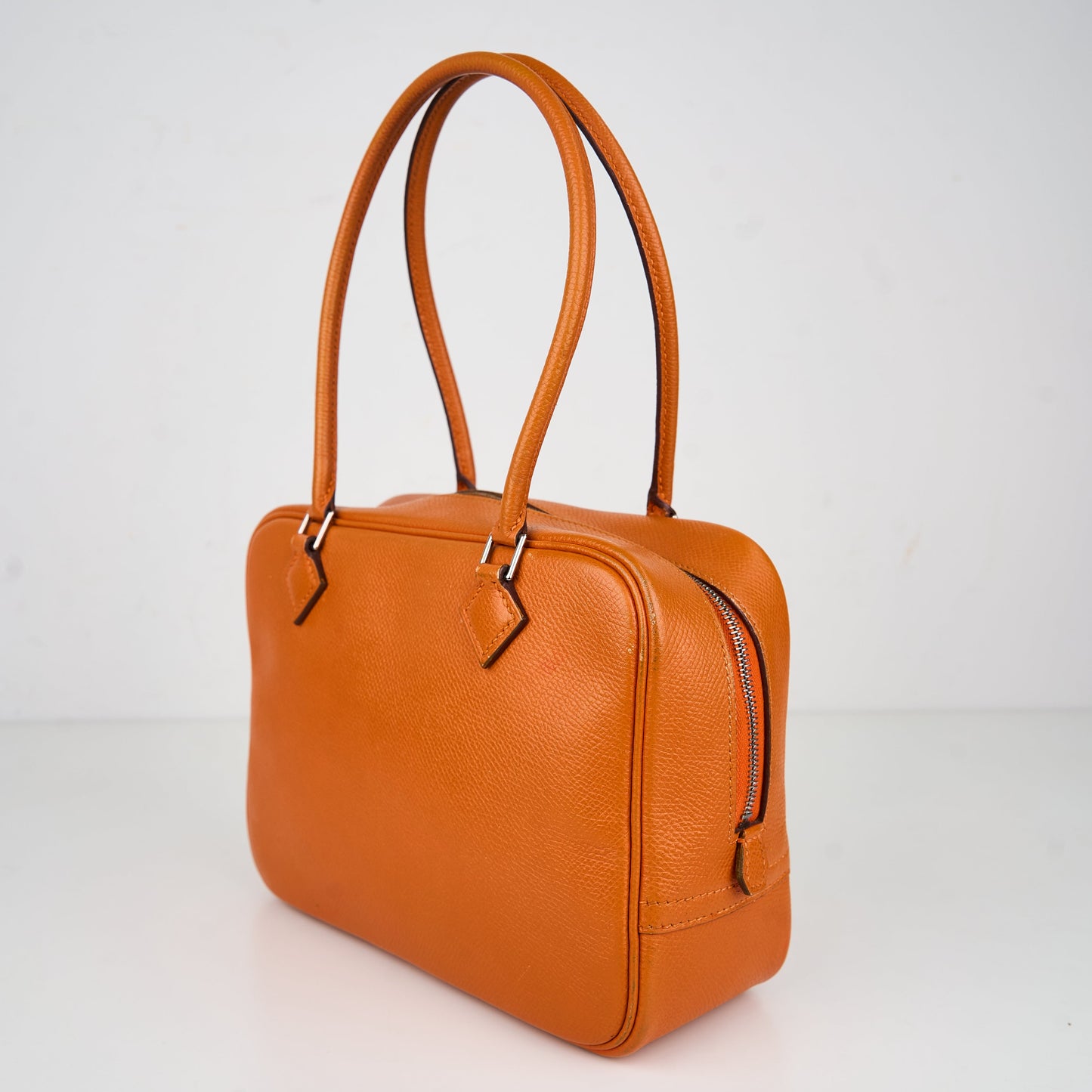 Hermes｜ Plume Mini  Handbag Plume 20 Epsom Orange
