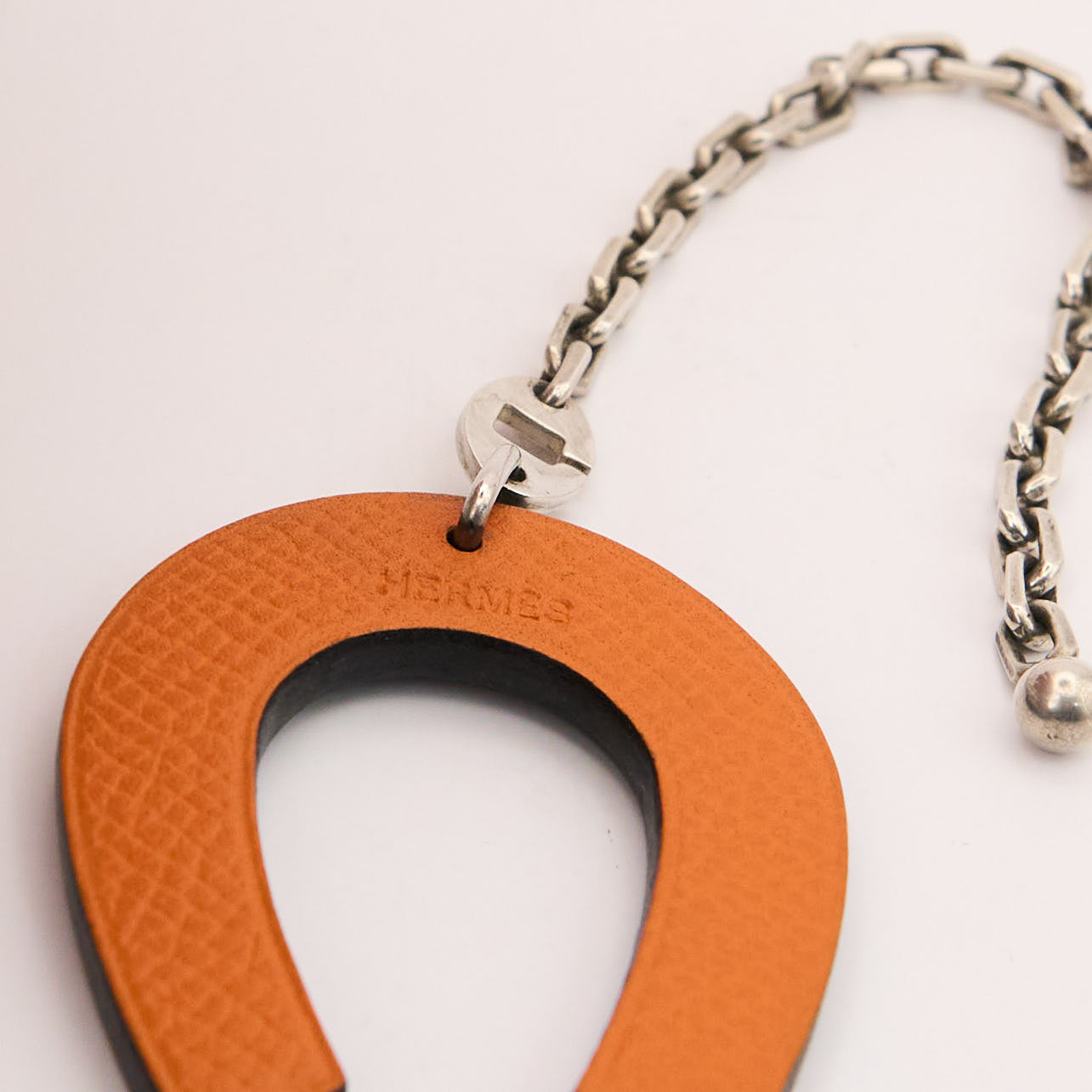 Hermes | S925 Chain Bag Charm Horseshoe