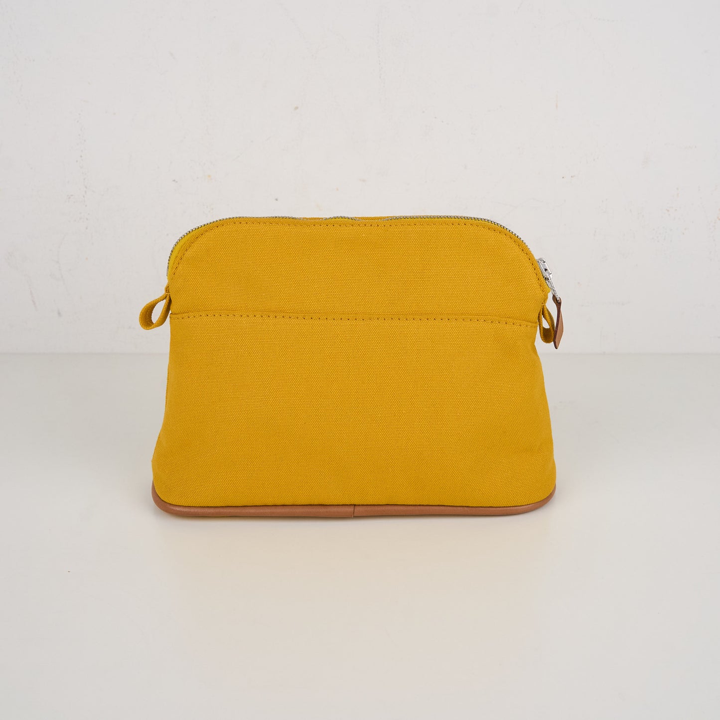Hermes｜Bolide Cosmetic Pouch Toile Jaune