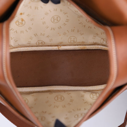 Hermes Noumea Shoulder Bag in Novillo Noisette 1985,inside1