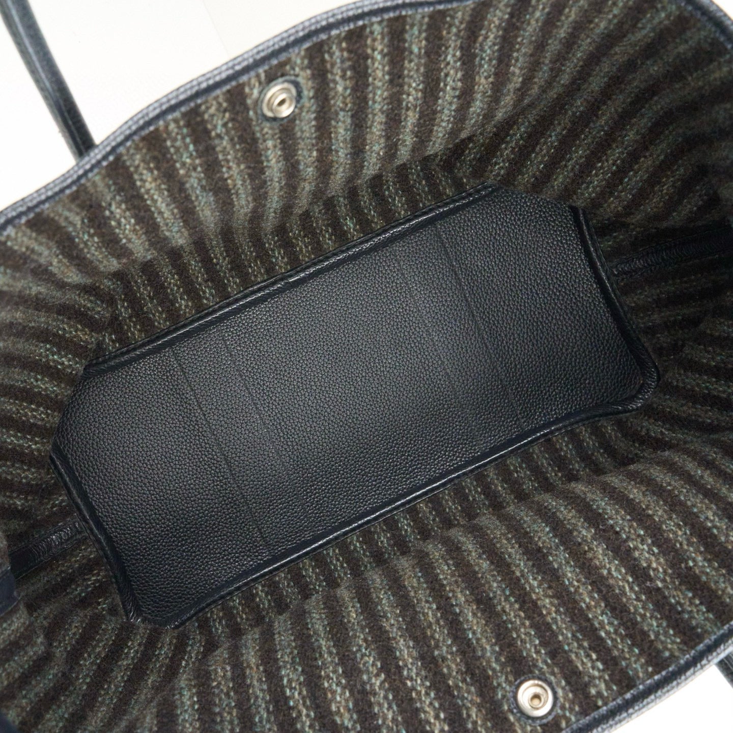 Hermes｜ Garden Party PM  Wool Handbag 2003