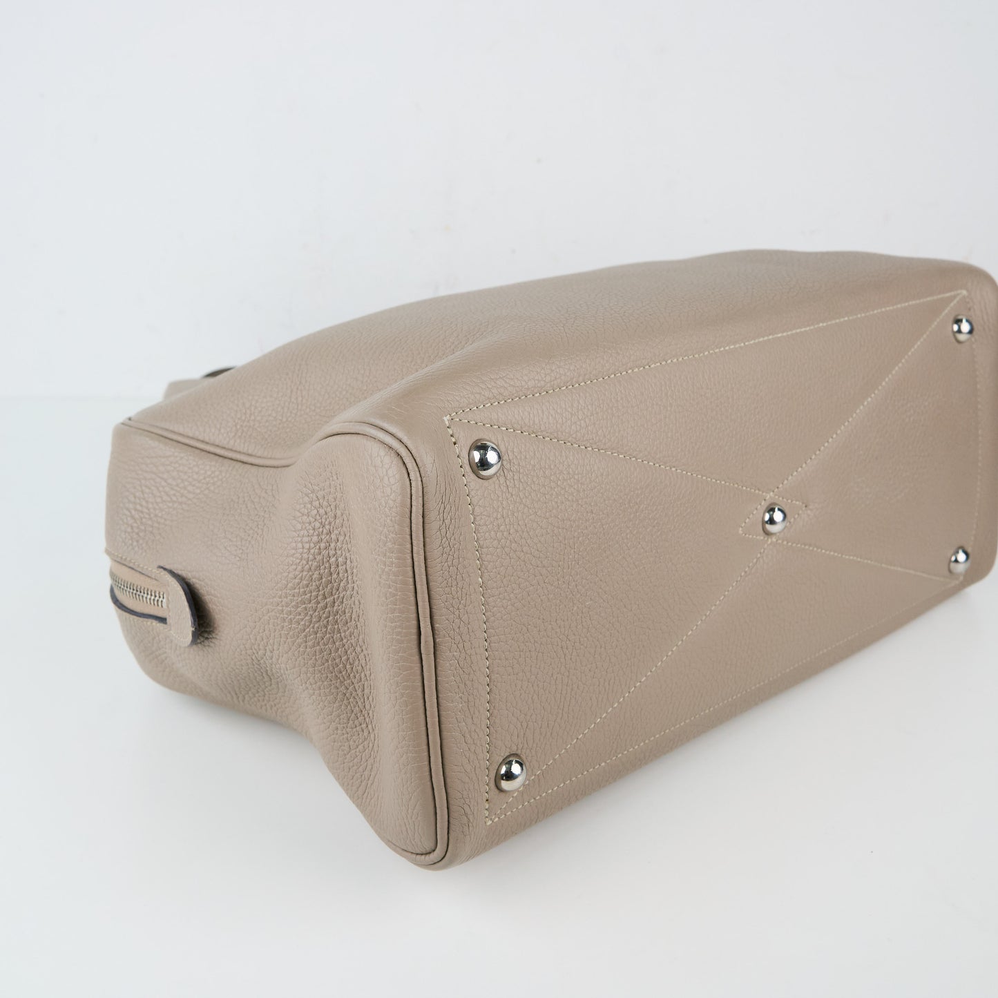 Hermes| Victoria Ⅱ 35 Gris Tourterelle Taurillon Clemence 2015