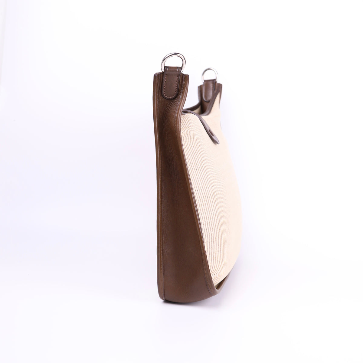 Hermes Evelyne PM in Barenia/Crinoline Vert Olive 2001,left side