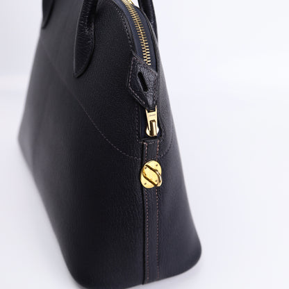 Hermes Bolide 31 in Chevre Bleu Indigo 2000,zipper