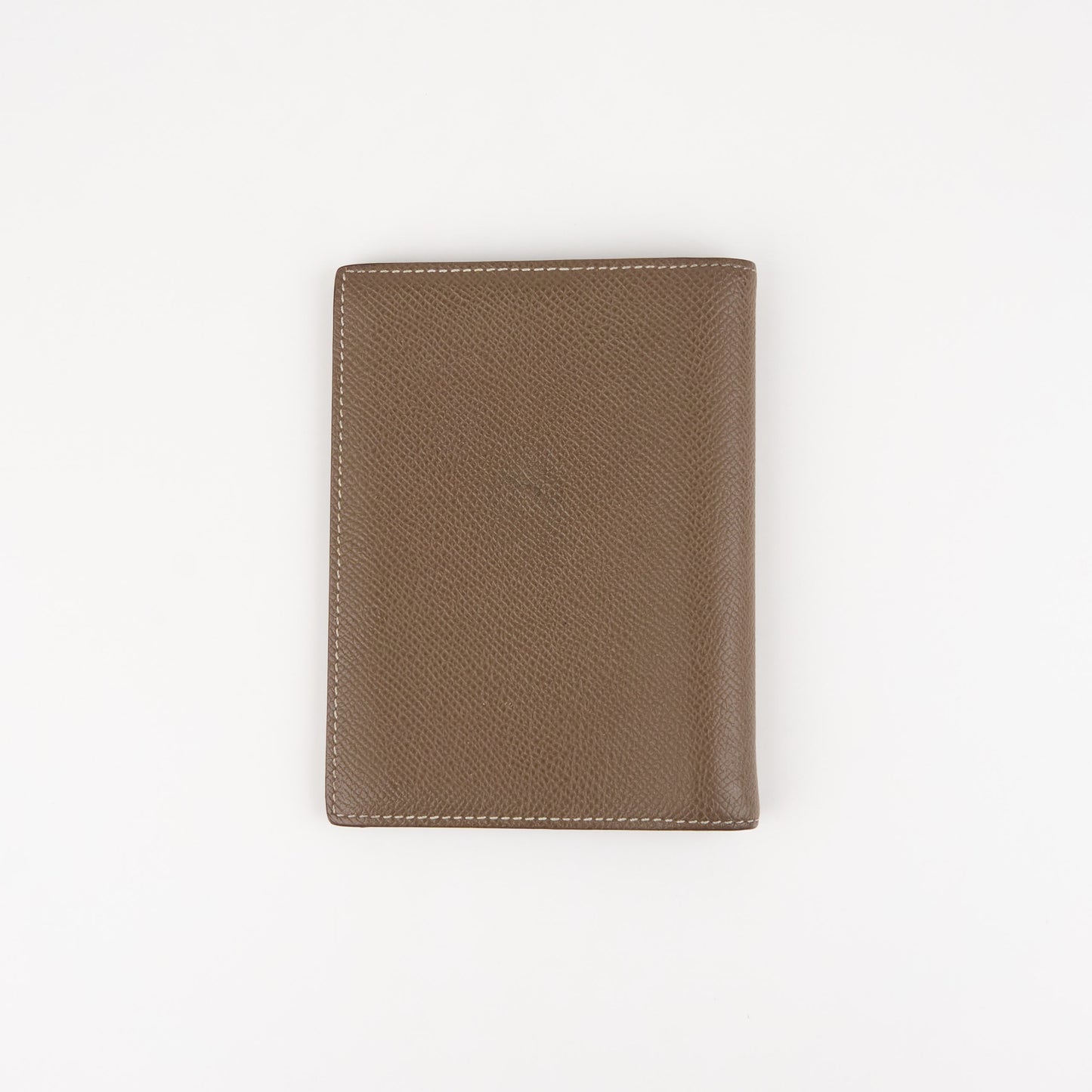 Hermes| Journal Case Passport Cover Epsom Etoupe 2015