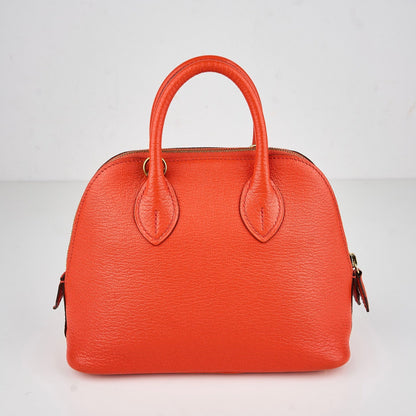 Hermes｜Bolide 1923  Mini 2 way Handbag  Cherve Feu A 2017