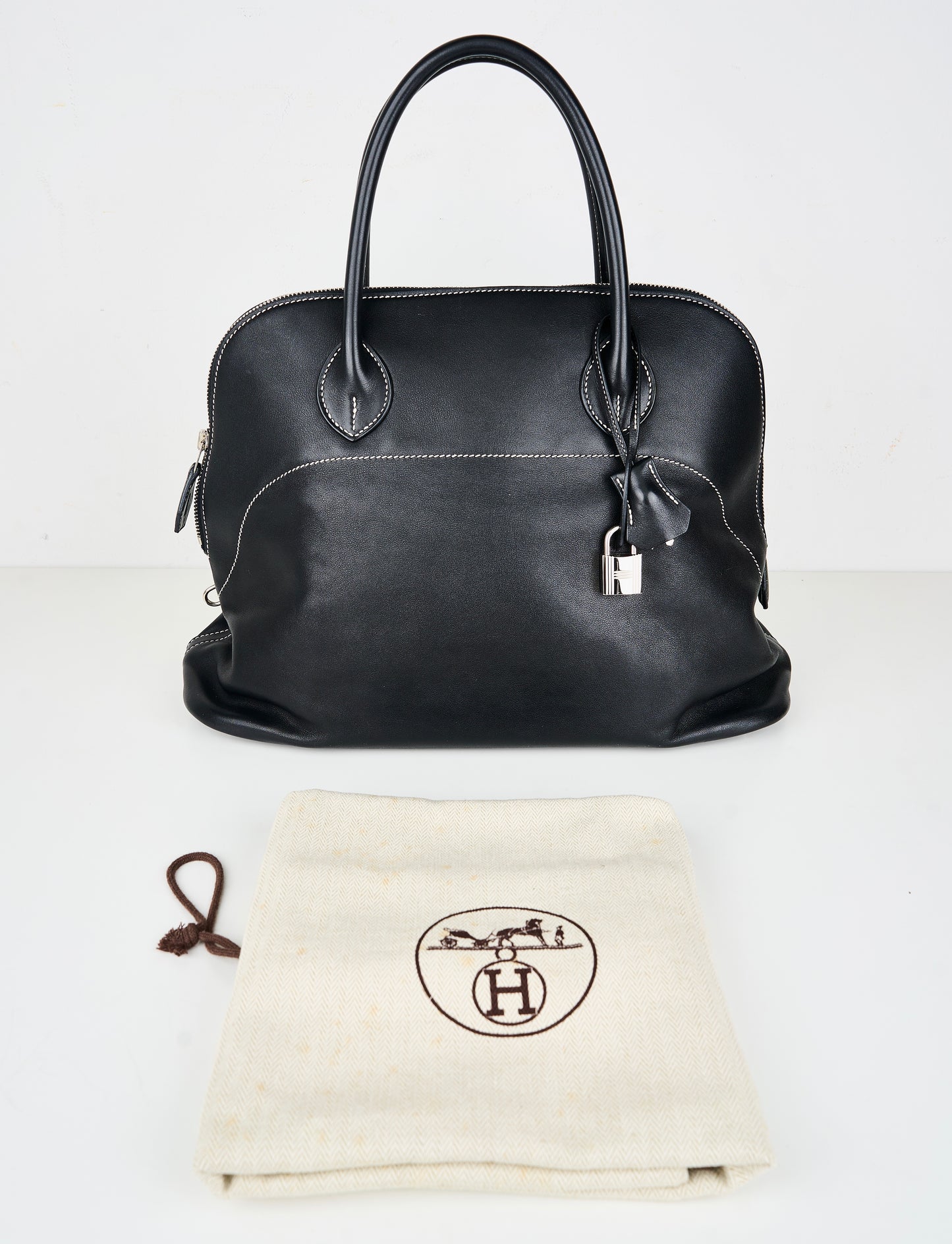 Hermes｜Bolide relax 35 handbag Sikkim  Black 2010
