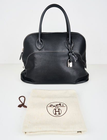 Hermes｜Bolide relax 35 handbag Sikkim  Black 2010