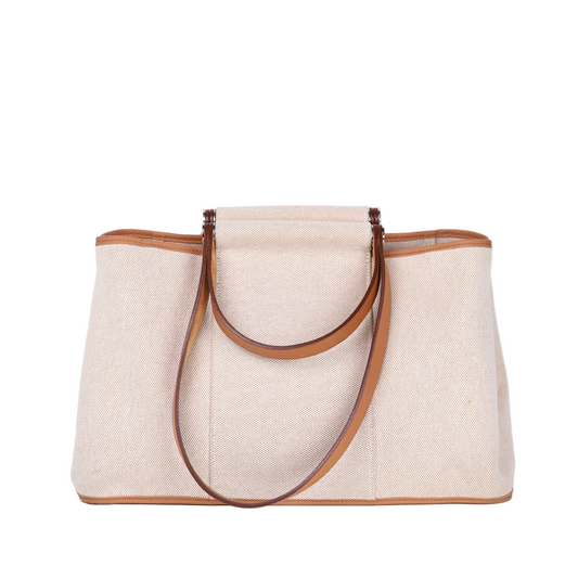 Hermes｜Cabag Tote Bag 2 way handbag  Toile 2009