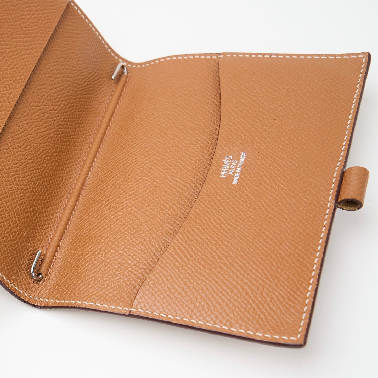 Hemres| Journal Case Passport Cover Gold Epsom 2003