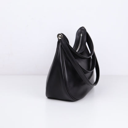 Hermes｜Caporal Handbag Evercalf Black 2002  Margiela