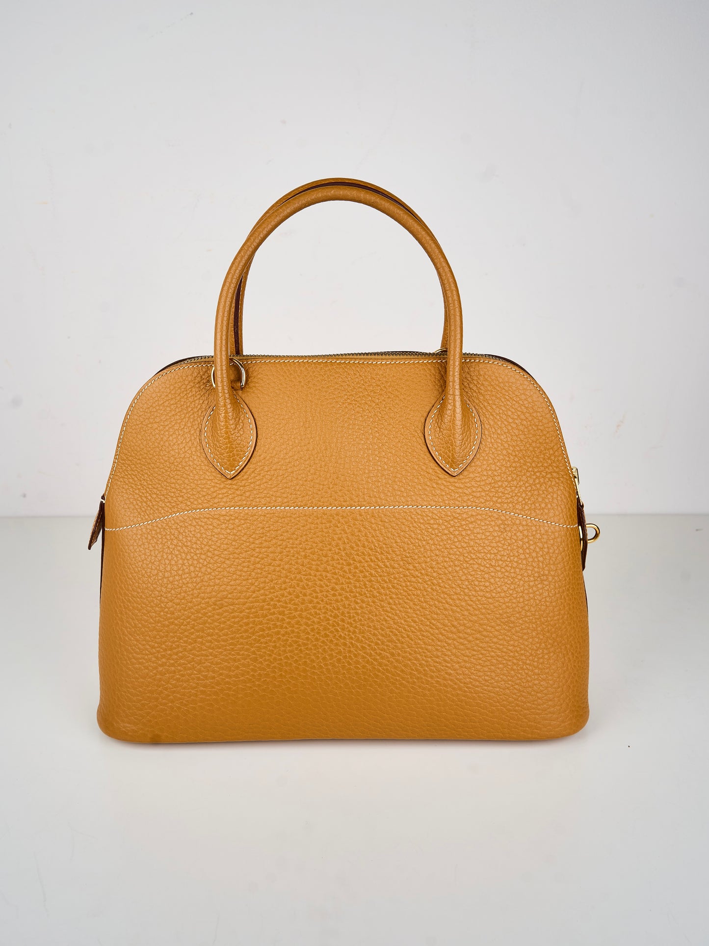 Hermes｜Bolide 31 Natural Sable Ardennes 2way  Handbag 2004