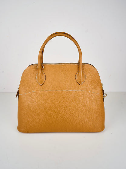 Hermes｜Bolide 31 Natural Sable Ardennes 2way  Handbag 2004