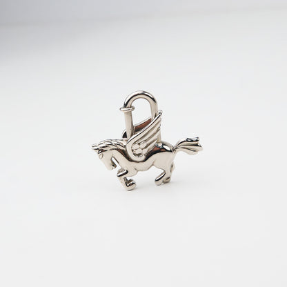 Hermes|  Le Cheval Pegasus 1993 Limited Cadena Silver