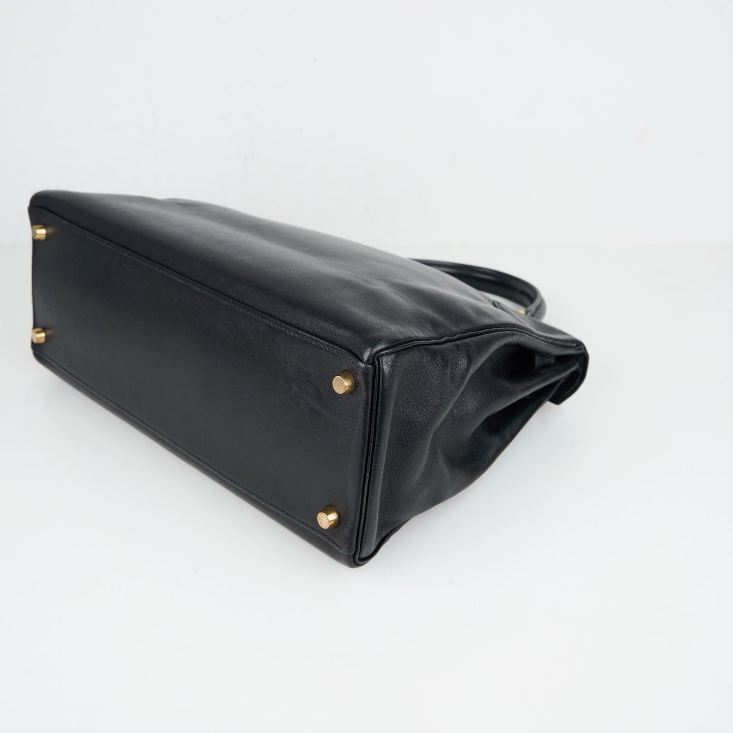 Hermes｜ Kelly32 Handbag Black Gulliver  1994