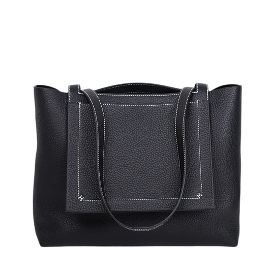 Hermes｜Cabasellier 31  Tote Shoulder bag Taurillon Clemence  Black 2022