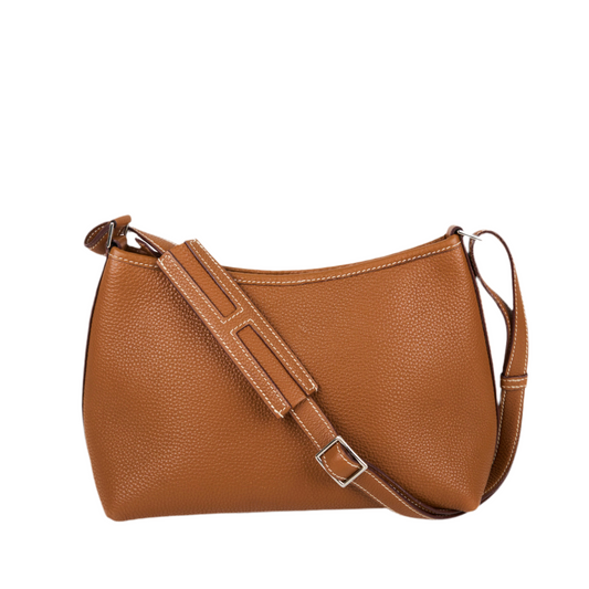 Hermes｜ Berlingot Shoulder Bag Gold Togo 2003