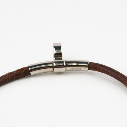 Hermes |Choker  Leather  Necklace