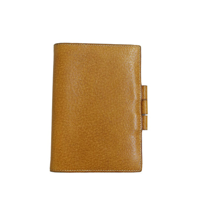 Hermes Agenda GM Journal Case in peau de porc with Silver Pencil 1993, front view