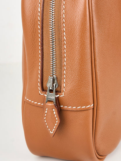 Hermes｜Plume elan 28 Handbag Gold swift 2013