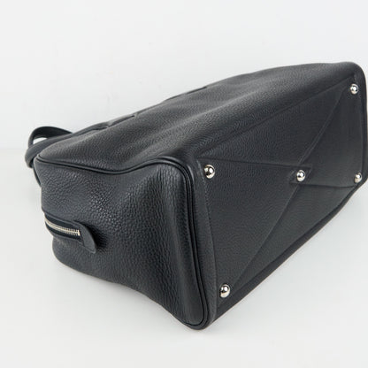 Hermes｜ Victoria 35 Handbag Togo Black 2011