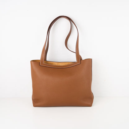 Hermes｜Cabasellier  Tote bag  Gold Taurillon Clemence 2022