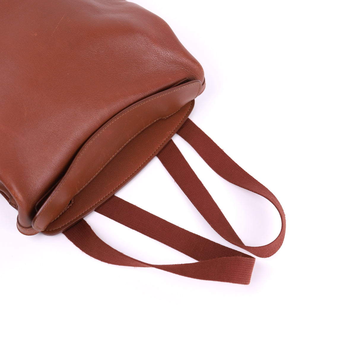 Hermes Sherpa PM Backpack in Brown Gulliver 2001, shoulder strap