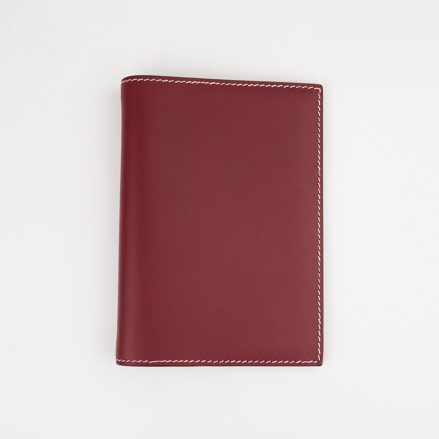 Hermes| Journal Case Passport Cover Chamonix Rouge H 2003
