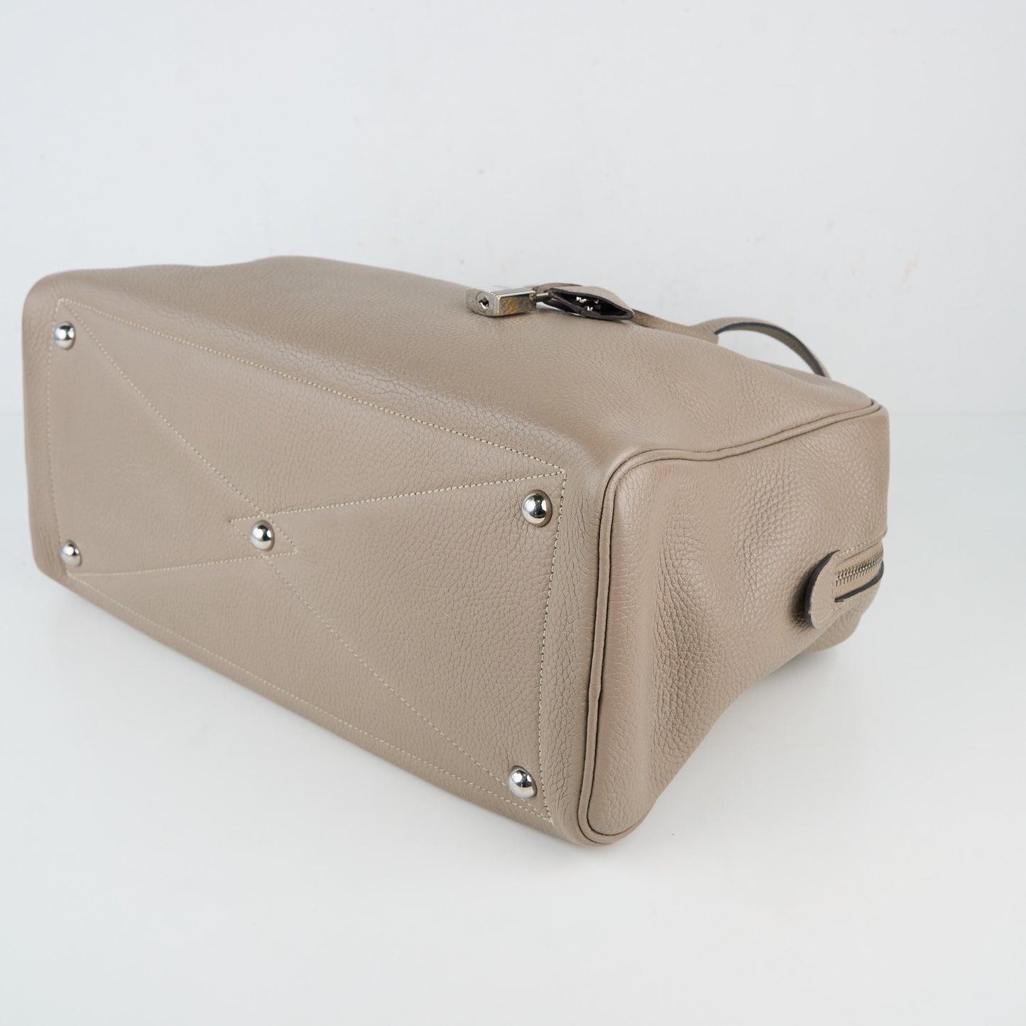 Hermes| Victoria Ⅱ 35 Gris Tourterelle Taurillon Clemence 2015