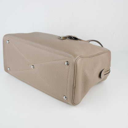 Hermes| Victoria Ⅱ 35 Gris Tourterelle Taurillon Clemence 2015