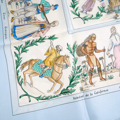 Hermes | 100% Silk Scarf Carre 90 Actuals Scarf Parameters